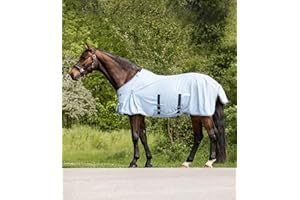 WALDHAUSEN Protect Fliegendecke, hellblau/Nachtblau, 145 cm