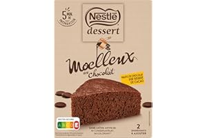 Nestlé Dessert - Préparation pour Gâteau - Moelleux au Chocolat - 344g