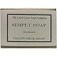 The Little Goat Soap 1 x Simply Goats Milk Soap. Unscented 100g. Sensitive Skin. Eczema, Psoriasis, Dermatitis. Dry Skin