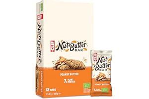 CLIF Bar Barre proteiche Beurre de cacahuète (x12)