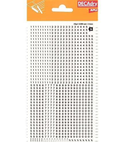 10 Fogli Lettere Adesive Grandi 50mm - In Vinile Impermeabile, Nere, Per Esterni E Interni