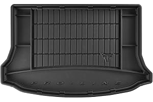 MOTOS Tappeti per bagagliaio adatto per Volvo V40 II 2012-2019 Migliorate il vostro comfort di viaggio con il tappetino antiscivolo Auto TM