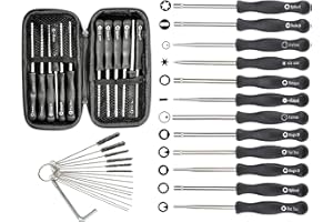 Hippotech Zestaw 12 narzędzi do regulacji gaźnika i torbą do przenoszenia do małego silnika 2-suwowego do Poulan do Husqvarna do piły łańcuchowej Echo Trimmer