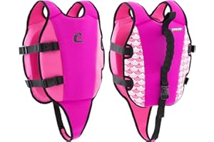 CRESSI Little Turtle Swim Vest - Veste de Natation pour Enfants avec Double Poignée