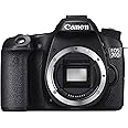 Canon EOS 70D Body Only Camera (20.2 MP, 3.0 inch LCD) - Black (Renewed)