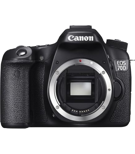 Canon EOS 70D Camera Kit SLR 20.2MP CMOS 5472 x 3648 pixels, Black