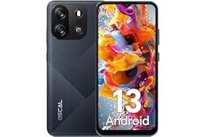 𝘽𝙡𝙖𝙘𝙠𝙫𝙞𝙚𝙬 OSCAL Flat1C Téléphone Portable Débloqués,Écran 6.5" Smartphone Pas Cher 4G,4Go+32Go/SD-256Go,Batterie 4700mAh,Octa Core, 8MP+5MP/Double SIM/Face ID/GPS/2Ans de Garantie-2024