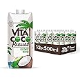 Vita Coco Pressed Coconut Water 500 ml x 12, Coconut Taste, Packed With Electrolytes, Gluten Free, Full of Vitamin C and Potassium, Impossible To Hate