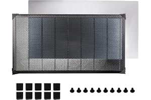 TIOMIOSEA Laser bikakebord, laser bikaka arbetsbord honeycomb bikakplattor 850 x 450 x 22 mm, laser honeycomb bikakbädd, bika