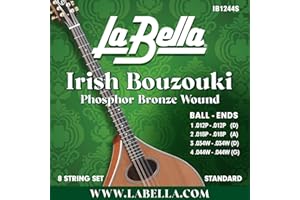 La Bella IB1244S Irish Bouzouki Std