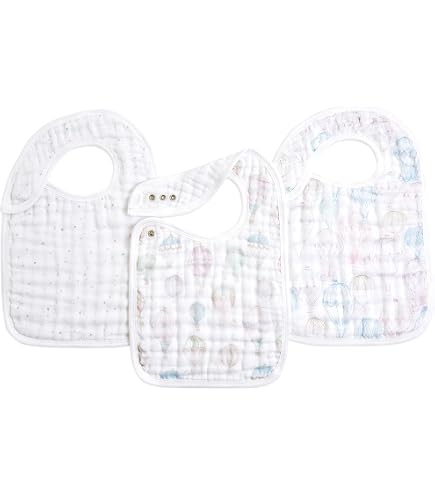 Aden + Anais Lot De 3 Musy-Langes Mousseline 100% Coton Prélavés – 70x70 Cm – Ultra Doux, Absorbants Et Respirants Imprimé Jungle Jam