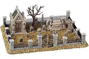 LEMAX Haunted Souls Graveyard Set 14 pz Spooky Town 43707