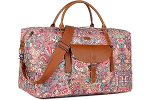 BAOSHA HB-15 - Bolsa de viaje para mujer (52 L, ligera), Hs, Bolso de viaje para mujer