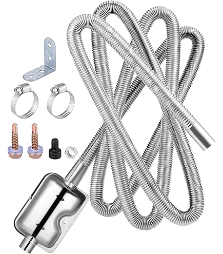 24mm Stainless Steel Exhaust Pipe(1m) 36061296 90394 With Clamps Compa - View #5