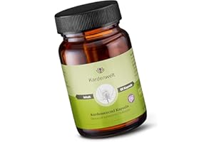 BIO Kardenwurzel Kapseln von Kardenwelt – ohne Alkohol & Handgefertigt aus dem Allgäu | Kapseln aus der Wurzel der Karde | 100% BIO + vegan | ohne chemische Zusätze + pflanzliche Kapselhülle