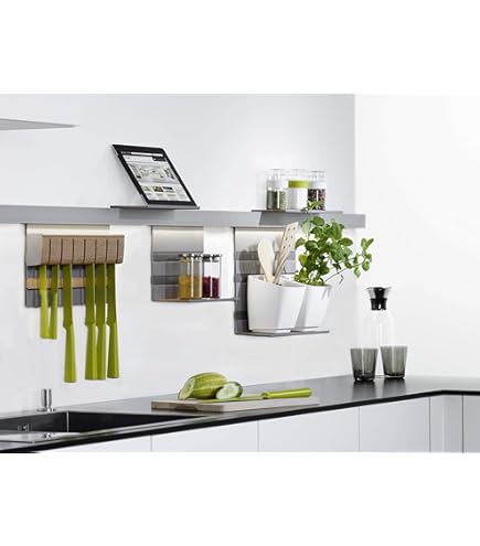 Gedotec Kitchen Railing Bar Set Railing System Shelves - View #4