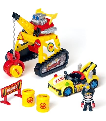T-Racers Power Truck Mega Striker Super veicolo con 1 conducente