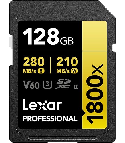 Nextorage 128GB UHS-II V60 SDXC Memory Card