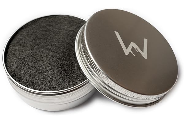 WiKa UltraLight: Spiritus spis av aluminium med kolfilt. Alkoholspis, för din bushcraft, camping, vandring och utomhusaktiviteter. Enkelt snabbt, kraftfull och läckagesäker, endast 23 g