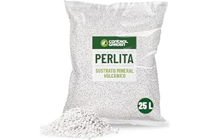 Control Garden Perlite 20 l - Jord för inomhus- och utomhusväxter - Naturligt substrat för frön