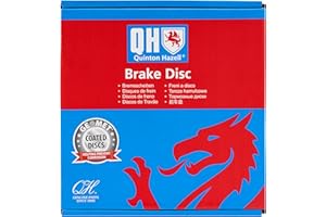 Quinton Hazell Brake Disc/Rotor | Single Disc | Rear | 4 Bolt Holes | Solid | BDC5595