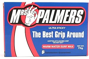 Mrs Palmers Warm Water Surfboard Wax 2 x 70g Blocks