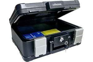 CATHEDRAL PRODUCTS Cathedral DSBA4 A4 ognioodporne i wodoodporne pudełko na odpady - czarne