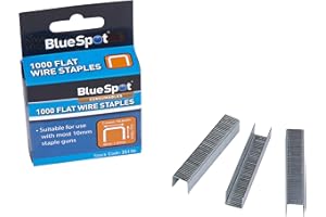 Blue Spot Tools Crown 35116 Agrafes à fil plat type T50 Argenté