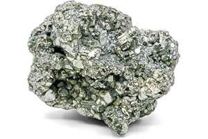 Mineral Est | Pierre Pyrite brute qualité A | Taille : 3 cm | Pierre constructive | Lithothérapie et chakras