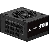 CORSAIR SF1000 (2024) 80 Plus Platinum Low Noise Fully Modular ATX Power Supply &ndash; ATX 3.1 Compliant &ndash; PCIe 5.1 Ready - Black