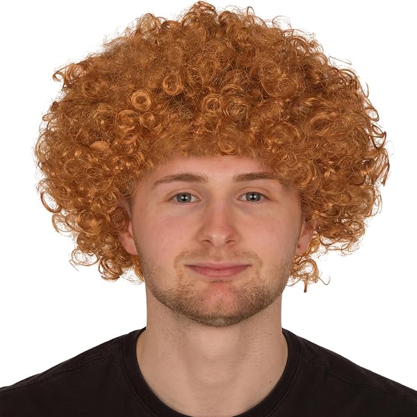 St. George's Day Kostüm-Set - Afro Oder Bob Perücke & Rot-weiße Gesichtsfarbe Für Rugby, Fußball Fans