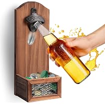 Apribottiglie Da Parete In Ghisa, Stile Antico, Per Birra E Bevande, Vite Inclusa, Montaggio A Muro, Confezione Da 2, Argento Anticato