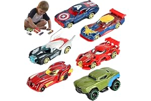 YISKY Juego de juguetes para coche, mini coche de carreras, mini coches para niños, juego de coches de juguete para niños de 3 a 12 años, niños y niñas