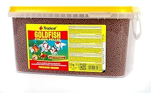 Goldfish Color 5L / 1,8kg - Nourriture pour Tous Les Poissons Rouges, granulés