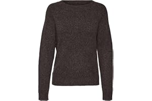 VERO MODA TALL Damen Vmdoffy Ls O-Neck Blouse Ga Tall Strickpullover
