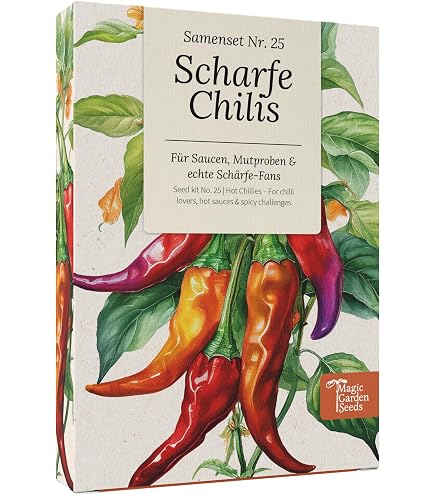 Stk - 5x Trifetti Variegata Chili Gemse Garten Pflanzen - Samen PW73 -  Seeds & Plants Shop by Ipsa : Amazon.de: Garten
