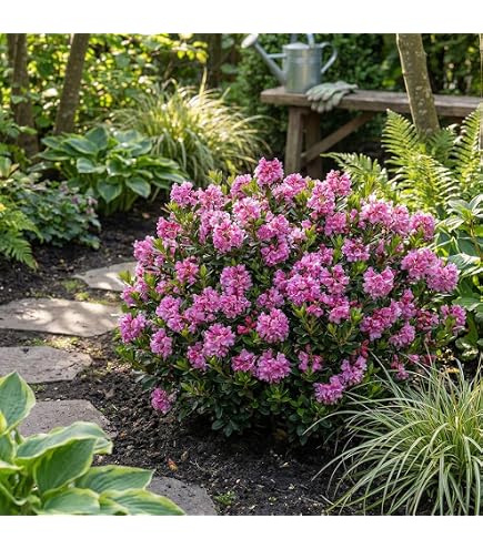 Japanese Azalea Satschiko 15-20 cm Rhododendron Obtusum Alpine Rose :  Amazon.de: Garden