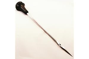 Eurosell Specknadel 250mm Rostfrei Kunststoffgriff Scharfe Spicknadel Nadel Speck Nadel Schinken Dressiernadel Bratennadel