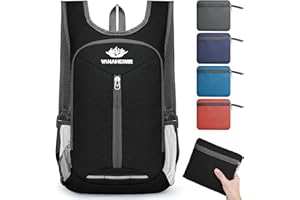 Yoowalar Sac à Dos Pliable Ultraléger 16L, Sac à dos de Randonnée Étanche Sac à dos de Voyage, Petit Sac à Dos Packable Daypack pour Femme Homme Plein Air Camping Voyage Escalade