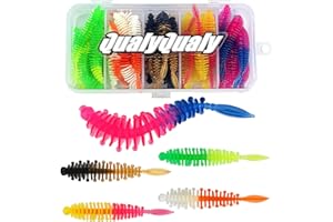 ‎QUALYQUALY QualyQualy Gummiköder Forelle Angelköder Kunstköder Angeln Zander Barsch Köder Süßwasser Salzwasser Forellenköder