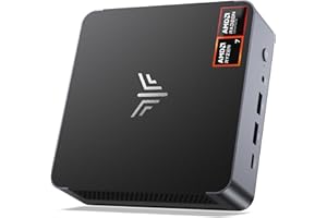 NiPoGi AM21 Mini PC АMD Ryzen 7 8745HS (8C/16T, fino a 4,9 GHz), 32 GB DDR5 5600 MHz 1 TB M.2 NVME SSD Mini Desktop Computer W-11 Pro, АMD Radeon 780M, 4K Display Quad-Screen, 2x HDMI, DP, WiFi 6