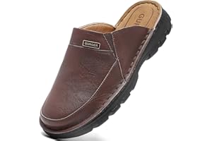 GURGER Sabots et Mules Homme Cuir Été Sandales