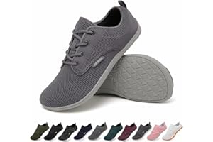 Geweo Barefoot Minimalistes Chaussures Pieds Nus Hommes Femmes Antidérapant Chaussure de Marche Légère et Trail Running Sneakers