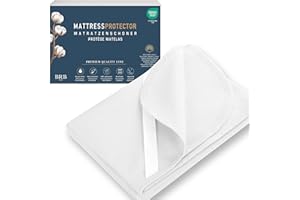 BRB Home Matratzenschoner 60x120 Baby Wasserdicht - Oeko-TEX Zertifiziert wasserdichte Matratzenauflage Inkontinenzunterlage waschbar Nässeschutz 60x120 Atmungsaktiv (60x120cm)