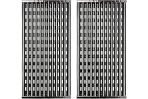 Denmay Infrared Cooking Grate 43.2 cm for Charbroil Performance TRU Infrared 2 Burner 300 Gas Grill Replacement Parts for Charbroil 463633316, 463672016 463672216, 463672416, G460-0500-W1, Pack of 2