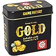 Game Factory 646252 Gold, Mini Card Game in Handy Metal Tin, from 6 Years, Ideal as a Travel Game or Gift, for 2 to 5 Players