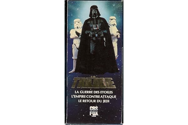 La Trilogie Star Wars (3 VHS) Un nouvel espoir - L'empire contre-attaque - Le retour du Jedi (Episode IV - V - VI)