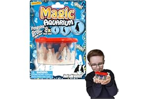 Magic Aquarium - Penguins from Deluxebase. Grow your own penguins in this toy fish tank kit for kids