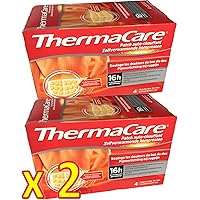 ThermaCare Rücken S-XL im 2 x Viererpack - 8 Wärmeumschläge