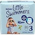 Huggies Little Swimmers Disposable Swim Diapers, Size 3 (16-26 lbs), 40 Ct (2 packs of 20), Packaging May Vary